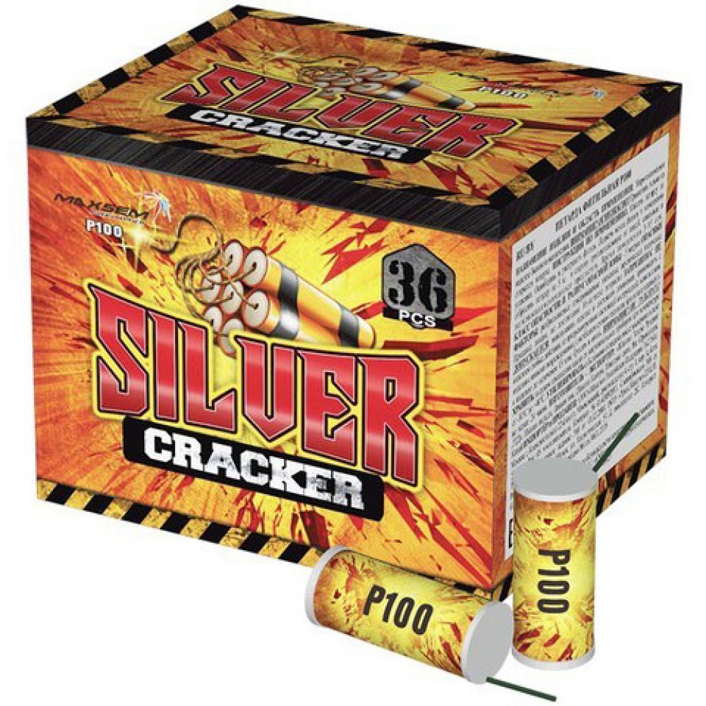 Р100 Silver Cracker Упаковка петард ( шт/уп)