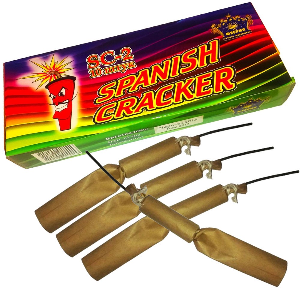 SC-2 Spanish cracker Упаковка петард ( шт/уп)