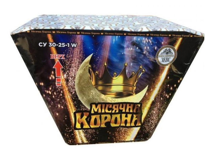 Фейерверк СУ 30-25-1W Месячная корона