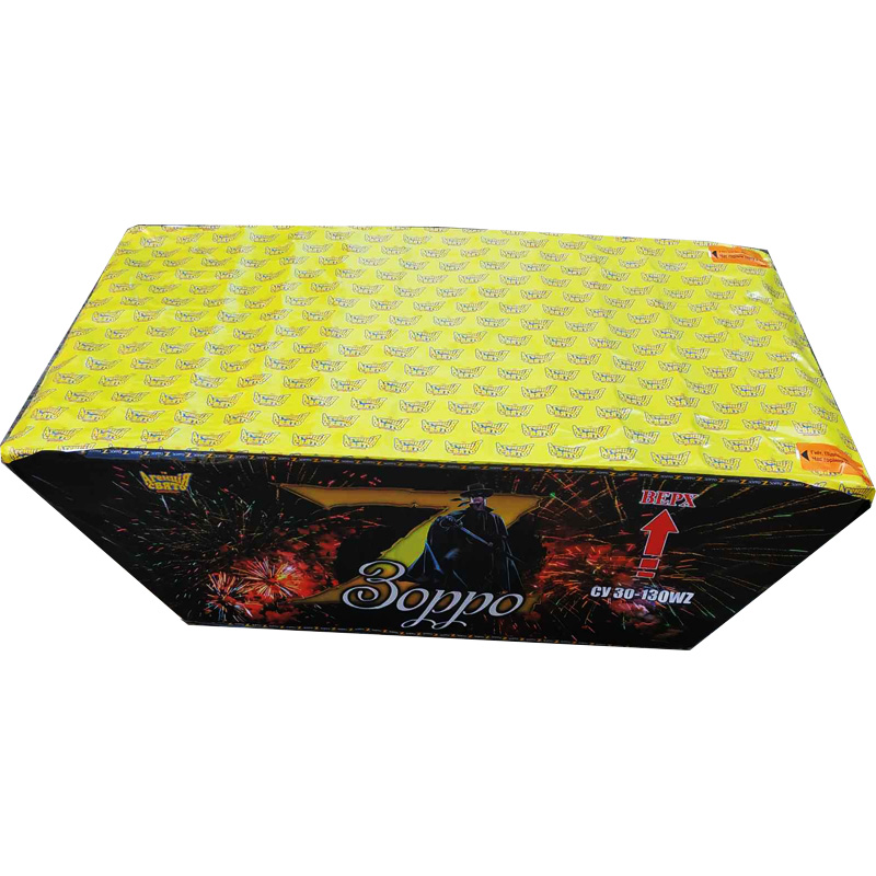 Фейерверк Зорро СУ30-130 WZ на 130 выстрелов купить салют